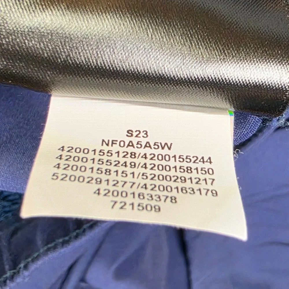 The North Face Class V Pants Mens XXL Blue Cinch-Cord Leg Relaxed Fit Flash Dry